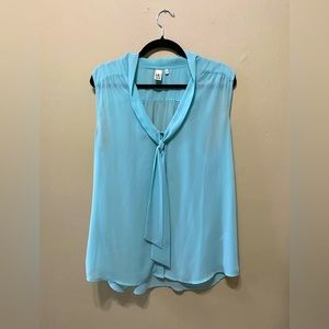 Cute Aqua work top, Large